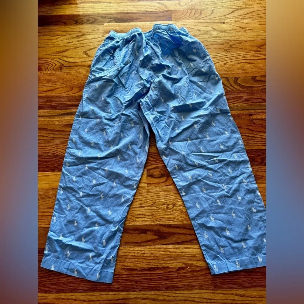 Polo Ralph Lauren Mens Pajama Pants Loungewear All Over Pony Sleep Medium